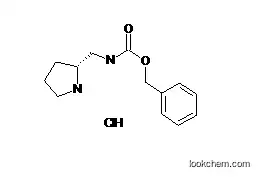 Molecular Structure of 1217652-74-8 (R-2-(CBZ-AMINOMETHYL)PYRROLIDINE-HCl)